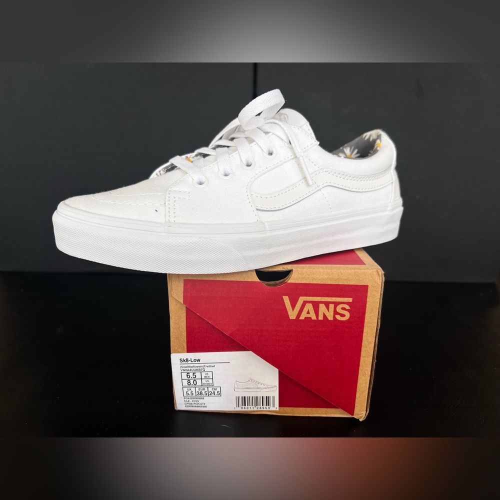 VANS Sk8-Low - Smell the Flowers/True White